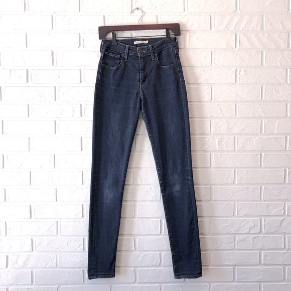 Levi's Denim - Levi’s 721 high rise skinny jeans dark wash